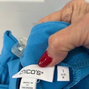 Chico's Blue Blouse
